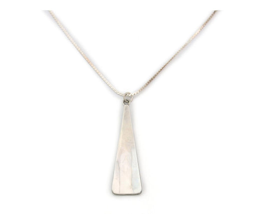 Navajo Necklace Sterling Silver Authentic Inlaid Gemstone Native American