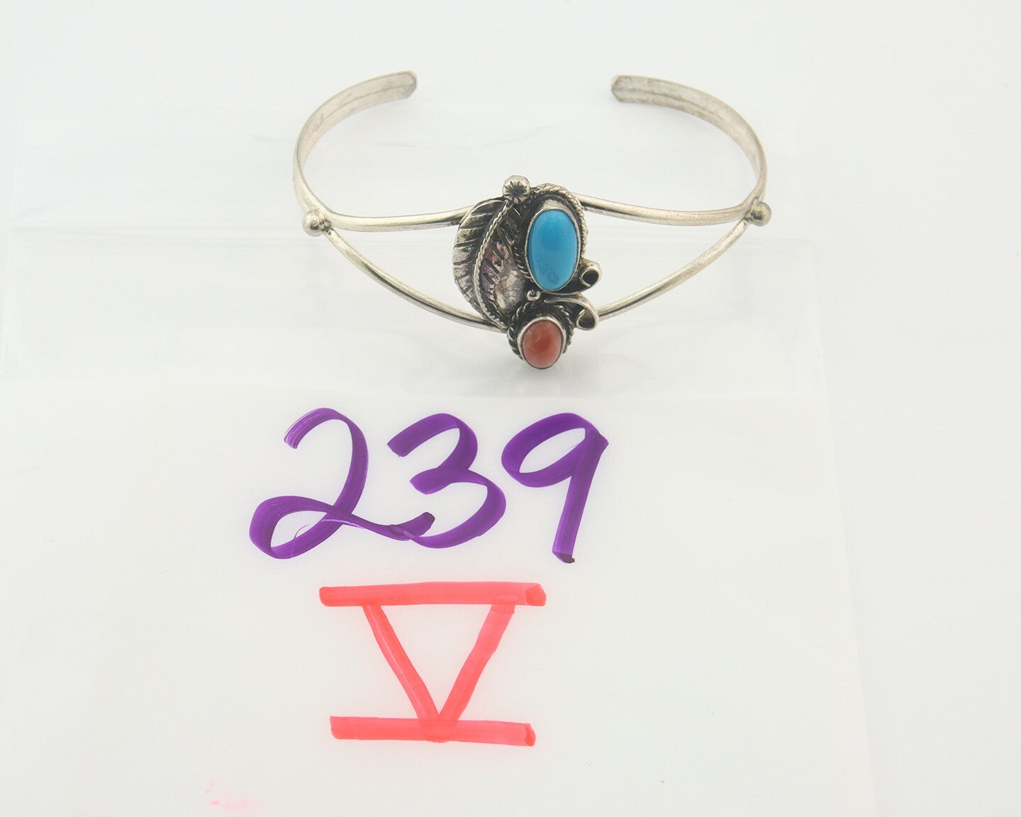 Vintage Navajo Bracelet 925 Silver Handmade Authentic Gemstone Traditional