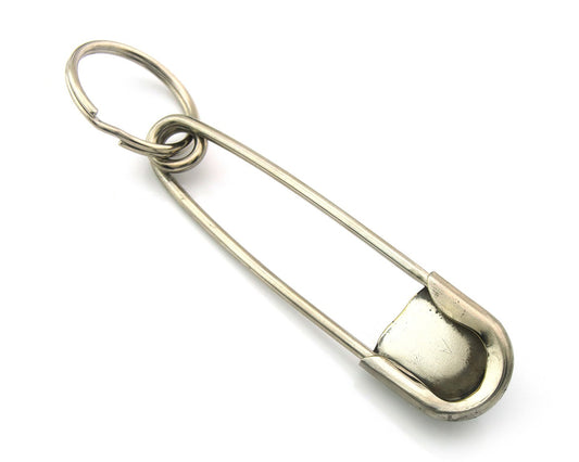 Navajo Key Chain .925 Silver Natural Turquoise Handmade Native American Artist