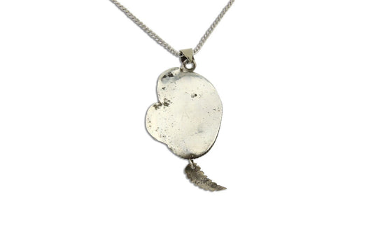 Navajo Necklace 925 Silver Natural Turquoise Native American Artist C.80's