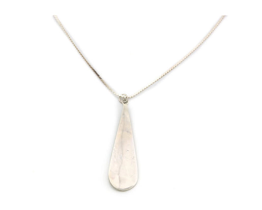 Navajo Necklace Sterling Silver Authentic Inlaid Gemstone Native American
