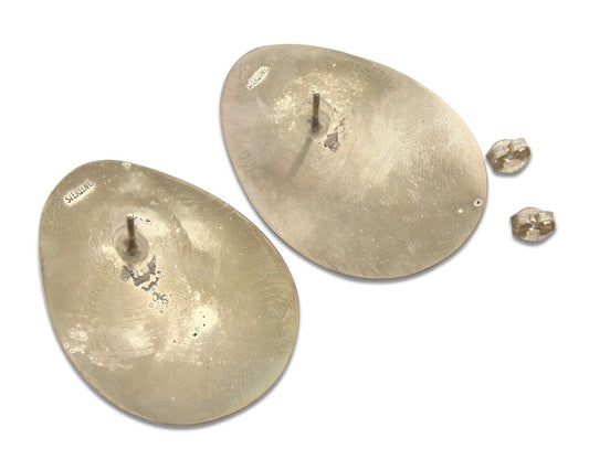 Navajo Earrings 925 Silver Handmade Natural Turquoise Native Artist C.80's