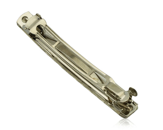 Women's Navajo Hair Clip .925 Silver Handmade Native Artist C.80's