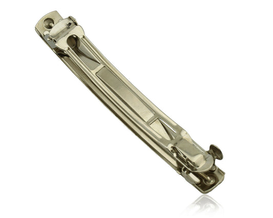 Women's Navajo Hair Clip .925 Silver Handmade Native Artist C.80's