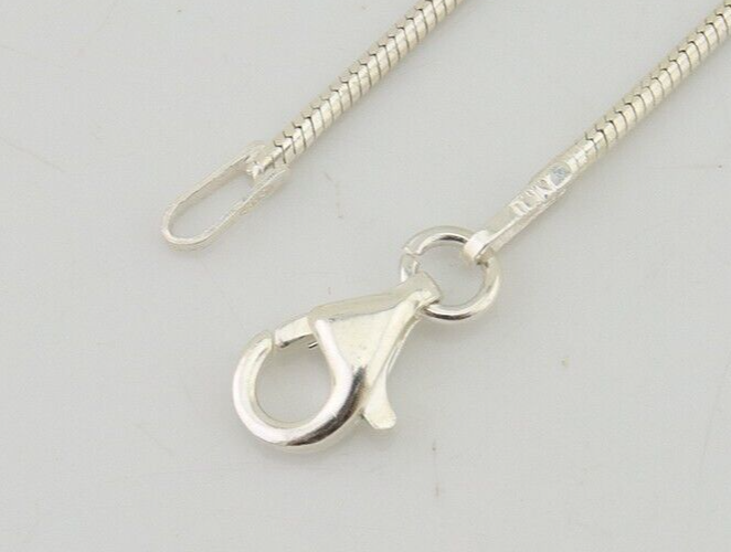 Navajo Necklace 925 Silver Natural Turquoise Native American Artist C.80's