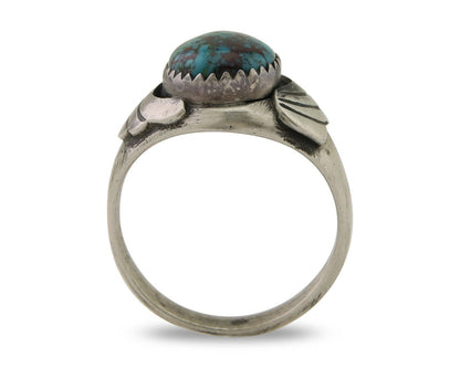 Navajo Ring 925 Silver Turquoise Turpen's Pawn Vault Artist Native C.80's