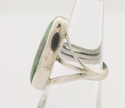 Navajo Ring 925 Silver Royston Turquoise Native American Artist C.80's