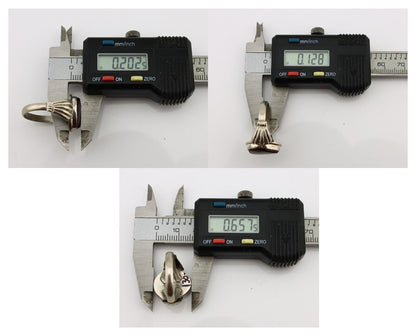 Navajo Handmade Ring 925 Silver Natural High Grade Fire Opal Native Artist C.80s