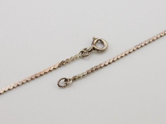 Navajo Heart Necklace 925 Silver Natural Turquoise Artist Signed FG C80s