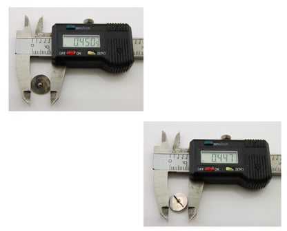 Navajo Handmade Earrings 925 Silver Turquoise Native American Artist C.80's