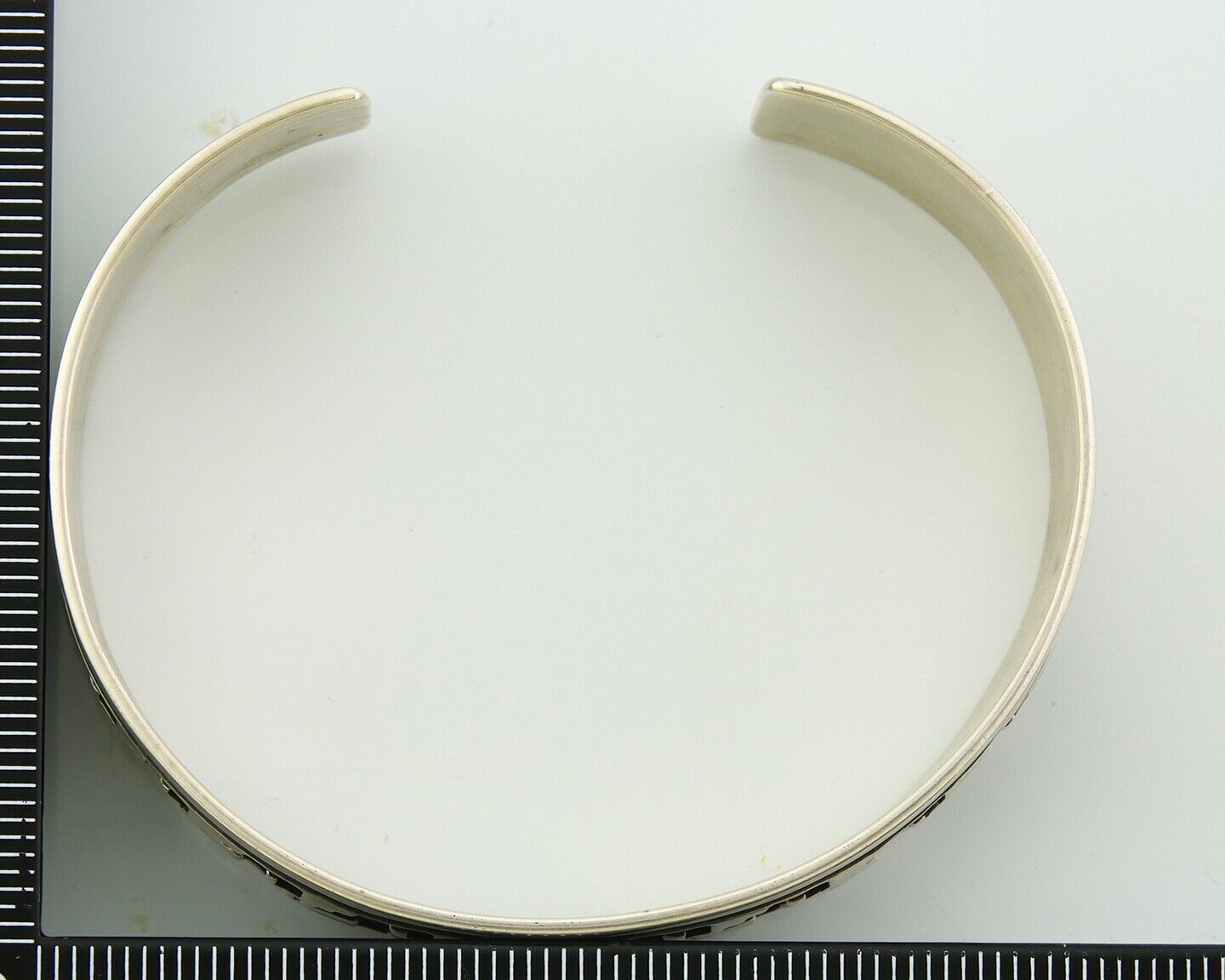 Navajo Bracelet 925 Silver Handmade Cuff Artist Signed Tom Billy C.80's