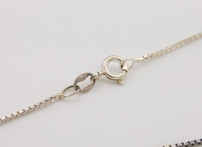 Navajo Pendant 925 Silver Turquoise Native Artist Signed The Blue Indian 1995