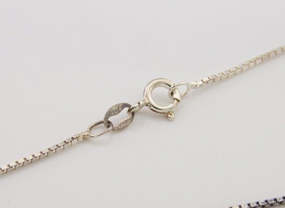 Navajo Pendant 925 Silver Turquoise Native Artist Signed The Blue Indian 1995