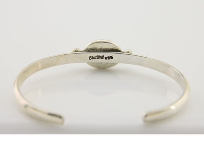 Navajo Royston Turquoise Bracelet 925 Silver Artist Native American C.80's