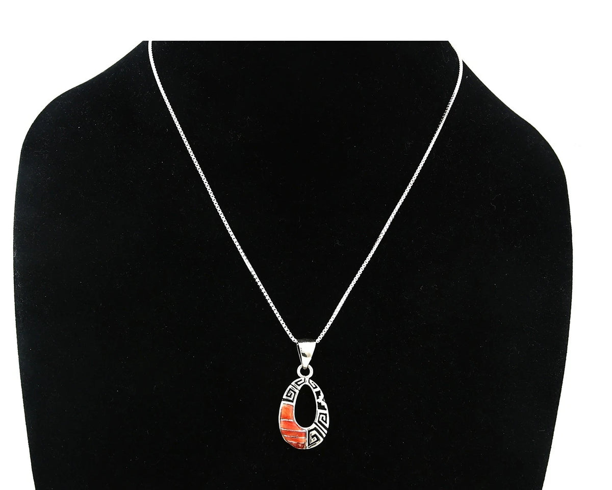 Navajo Necklace Earring Set Sterling Vintage Spiney Oyster Authentic