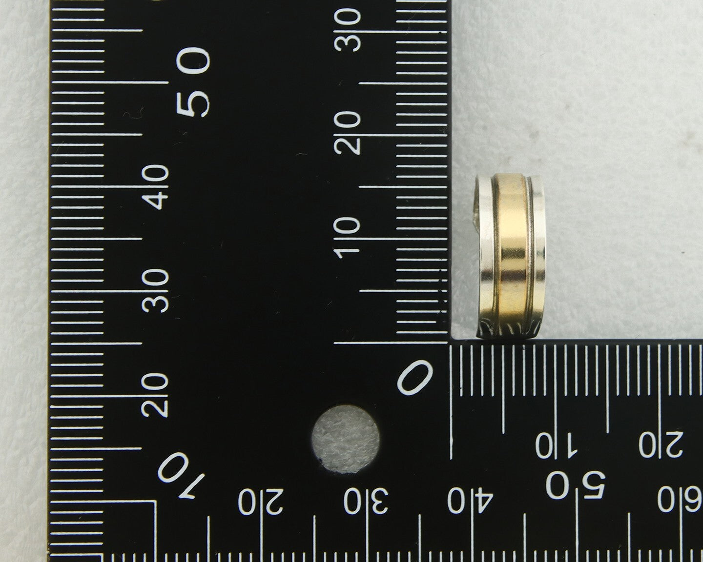 Navajo Hoop Earrings 925 Silver & Gold Native American Artist C.80's