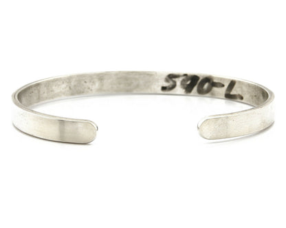 Navajo Mike Begay Bracelet .925 Silver & 14k Solid Gold Cuff C.80's