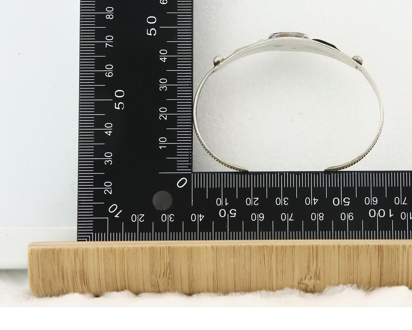 Vintage Navajo Bracelet 925 Silver Turquoise Handmade Signed GC 01 (The Turtle)