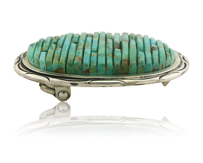 Navajo Belt Buckle 925 Silver Sterling Silver Signed Pete Sierra 2.65 x 3.15 in