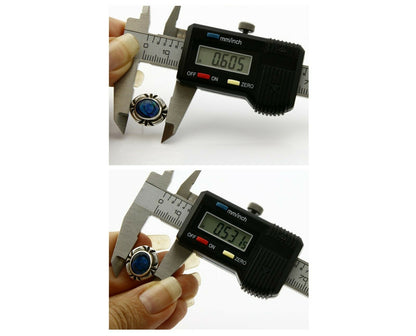 Navajo Hand Stamped Natural Mined MOP .925 SOLID Silver Stud Earrings