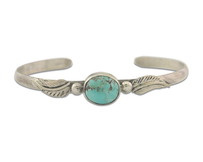 Vintage Navajo Bracelet 925 Silver Turquoise Traditional Handmade Authentic