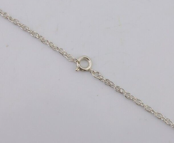 Navajo Turquoise Necklace 925 Silver Artist Signed M Montoya C.80's