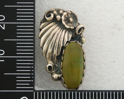 Navajo Earrings 925 Silver Natural Turquoise Native American Artist C.80's