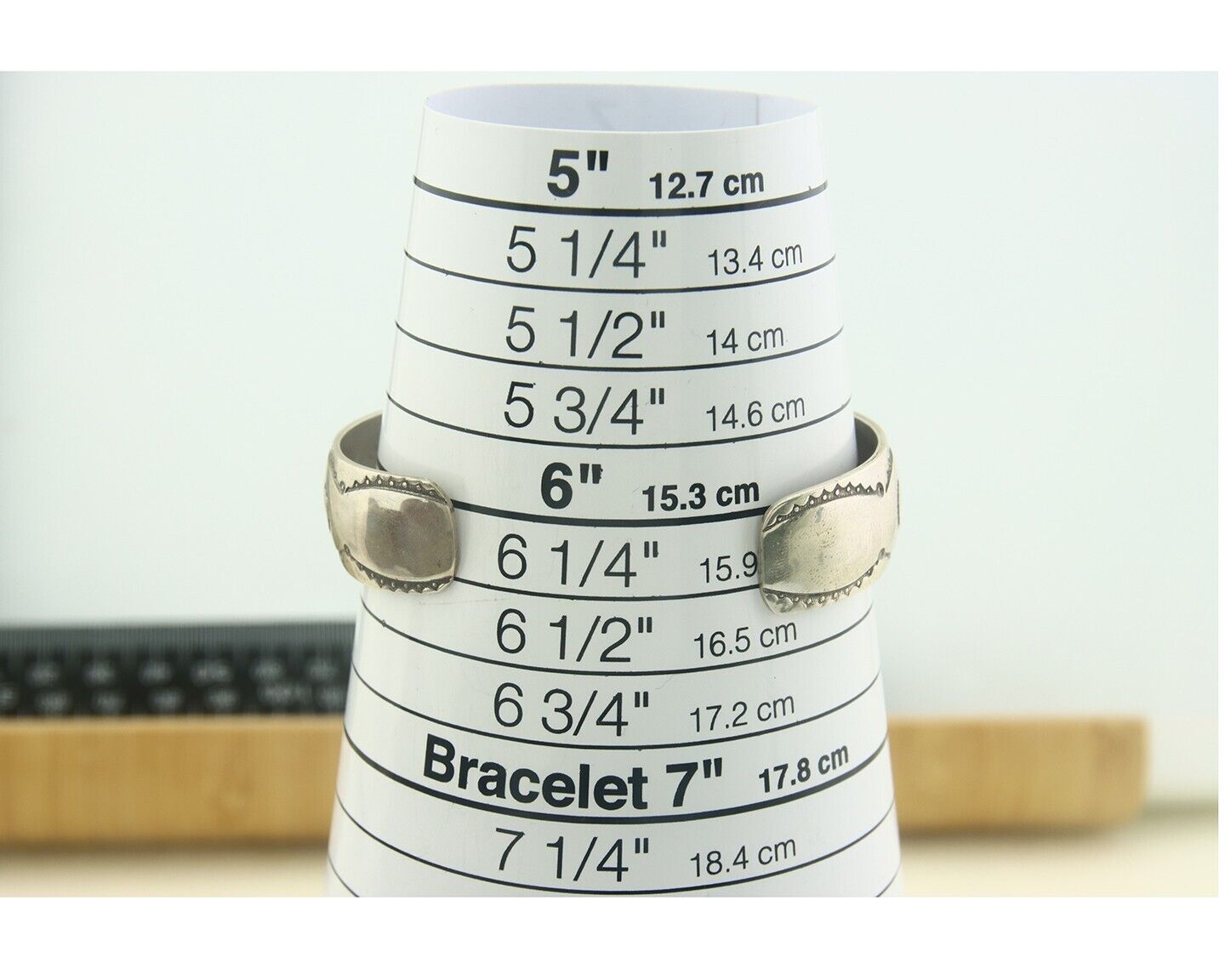 Navajo Bracelet 925 Silver Inlaid Turquoise Cuff Artist Signed NAKAI C.80's