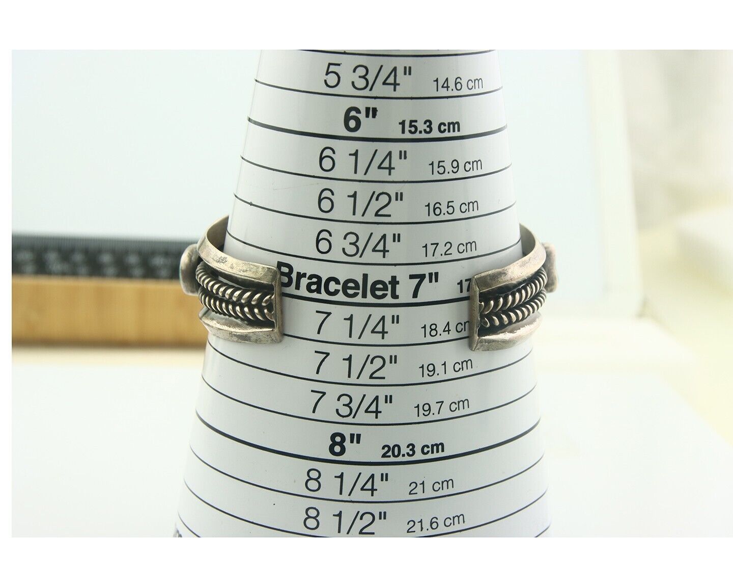 Men Navajo Bracelet 925 Silver Turquoise Cuff Signed Verdy Jake C.80's