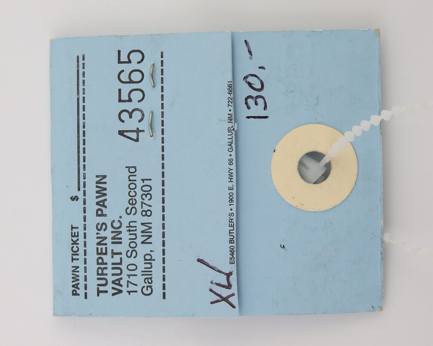 Navajo Ring 925 Silver Turquoise Turpen's Pawn Vault Artist Native C.80's