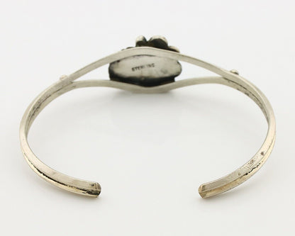 Navajo Handmade Bracelet 925 Silver Natural Blue Turquoise Native American C80s