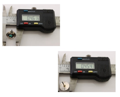 Navajo Handmade Earrings 925 Silver Natural Turquoise Native Artist C.80's