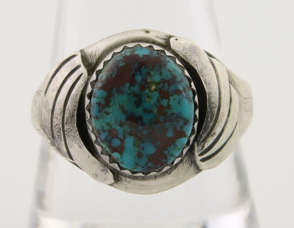 Navajo Ring 925 Silver Turquoise Turpen's Pawn Vault Artist Native C.80's
