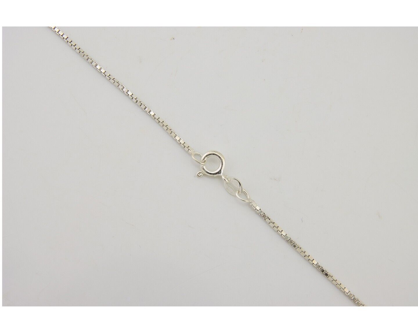 Navajo Necklace 925 Silver Onyx Natural Snowflake Agate Signed Native American