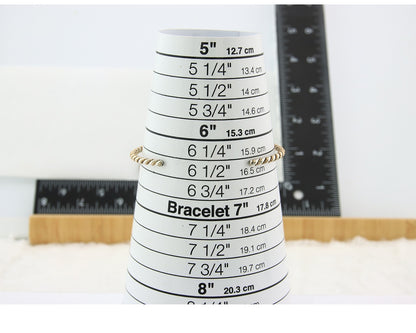 Navajo Twist Cuff Bracelet Sterling Silver Gold Authentic Vintage Native Artist