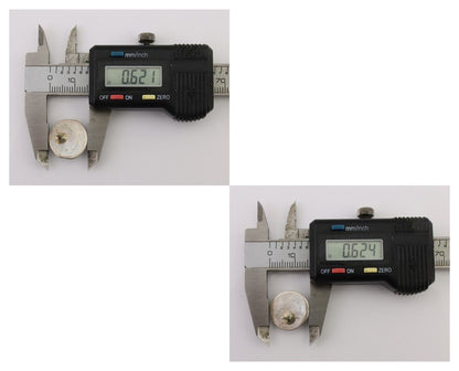 Navajo Earrings 925 Silver Natural Blue Turquoise Native American Artist C.80s