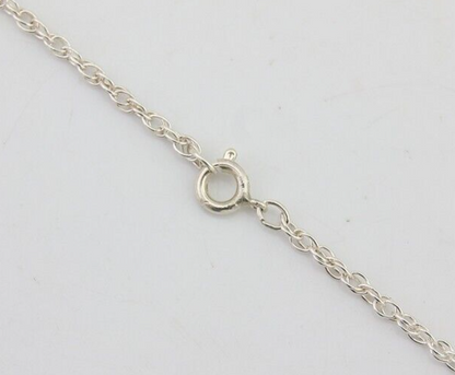 Navajo Royston Turquoise Necklace 925 Silver Artist Signed MC C.80's