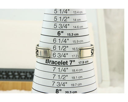 Navajo Bracelet 925 Silver Artist Signed Thomas Singer Cuff Made in the 1980's