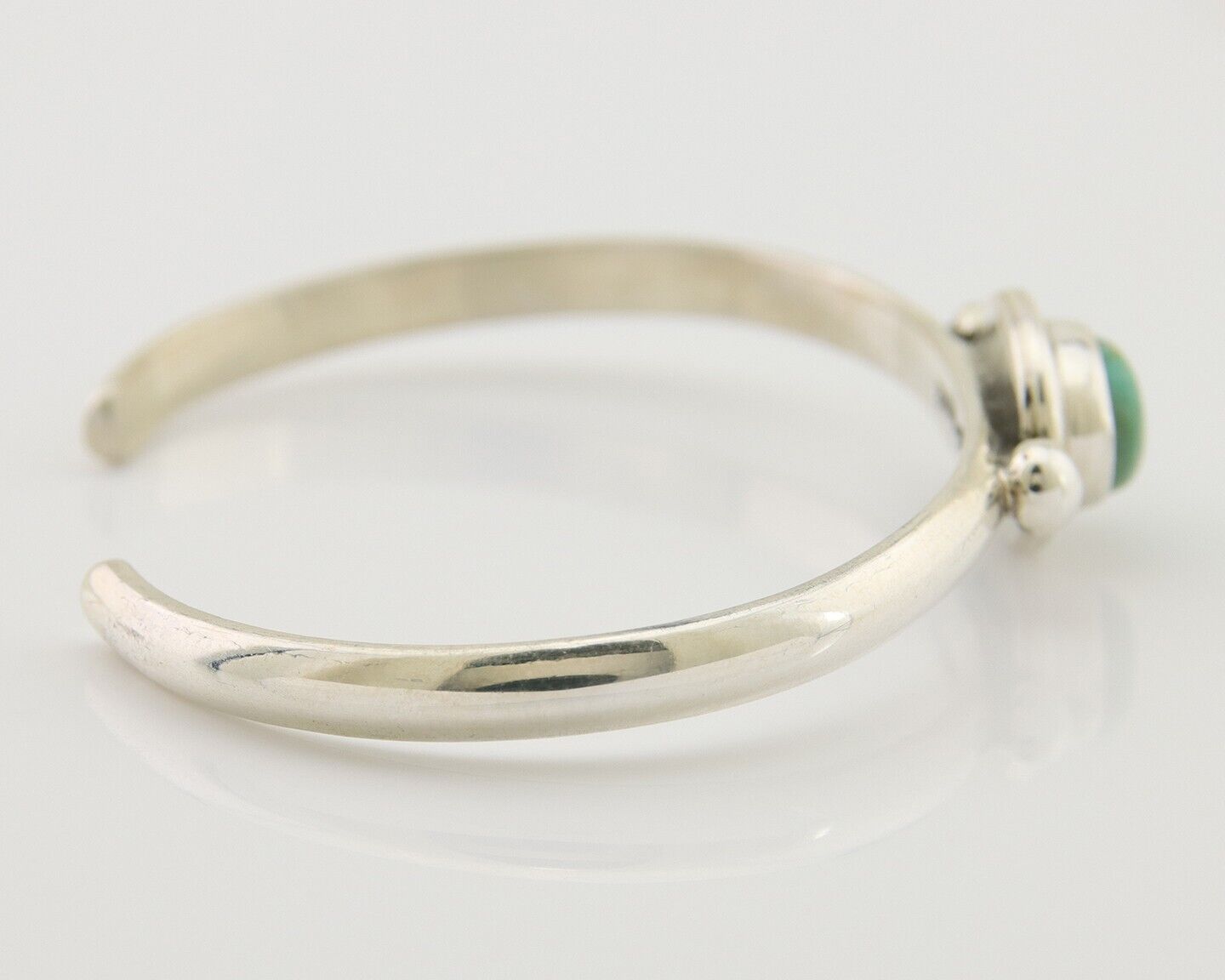 Navajo Royston Turquoise Bracelet 925 Silver Artist Native American C.80's