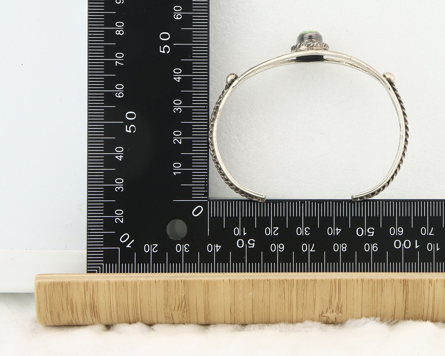 Vintage Navajo Bracelet 925 Silver Turquoise Tranditional Handmade Signed Gecko