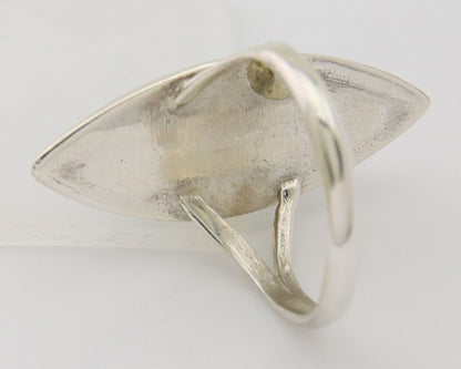 Navajo Ring 925 Silver Turquoise Shell Onyx Spiney Oyster Native Artist C80's