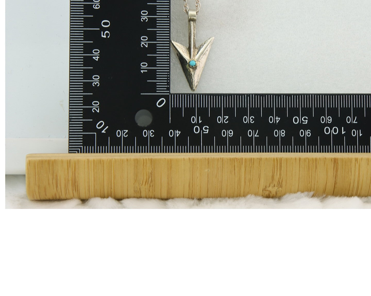 Navajo Sterling Silver Necklace Authentic Turquoise Vintage Handmade