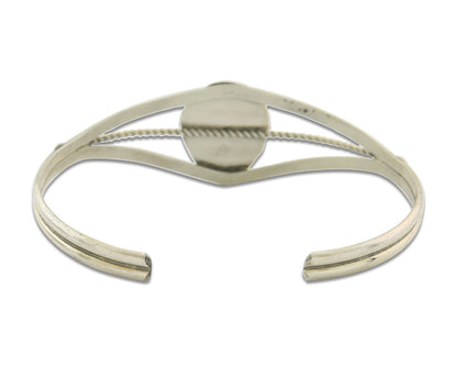 Navajo Bracelet 925 Silver Handmade Animal Claw Cuff Native American Artist C80s