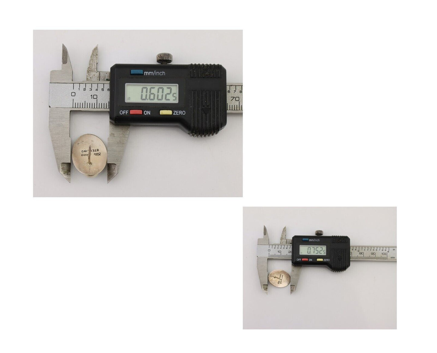 Navajo Shield Earrings 925 Silver Natural Turquoise Signed Ella Peters C.80's