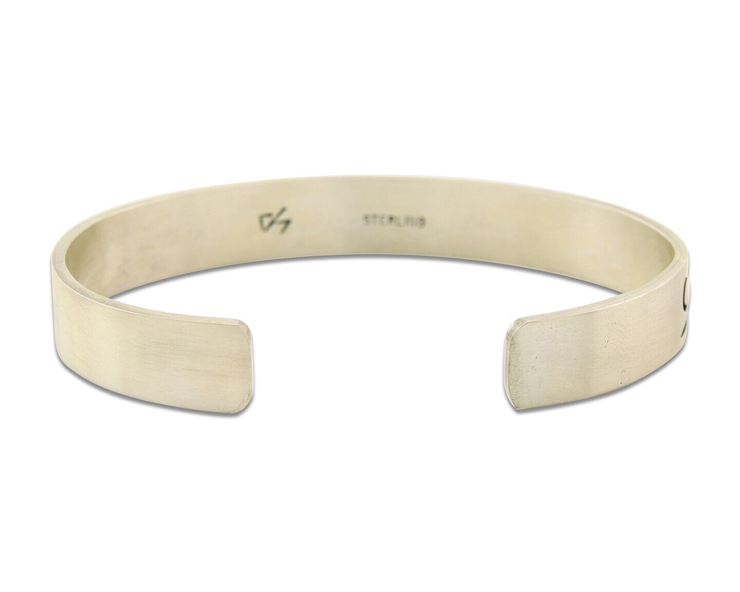 Hopi Bracelet 925 Silver Handmade Signed Darren Seweyestewa C.80's