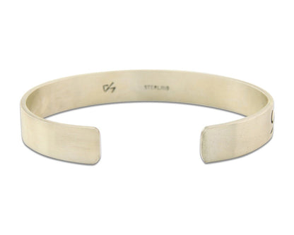 Hopi Bracelet 925 Silver Handmade Signed Darren Seweyestewa C.80's