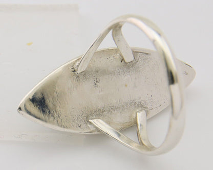 Navajo Ring 925 Silver Turquoise Shell Onyx Spiney Oyster Native Artist C.80's