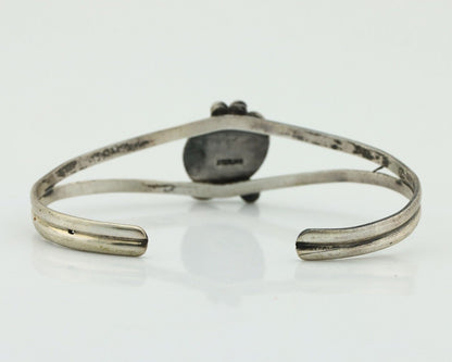 Navajo Slave Bracelet 925 Silver Arizona Turquoise Native American Artist C.80's