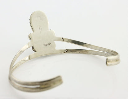 Navajo Bracelet 925 Silver Kingman Turquoise Artist Native American C.80's