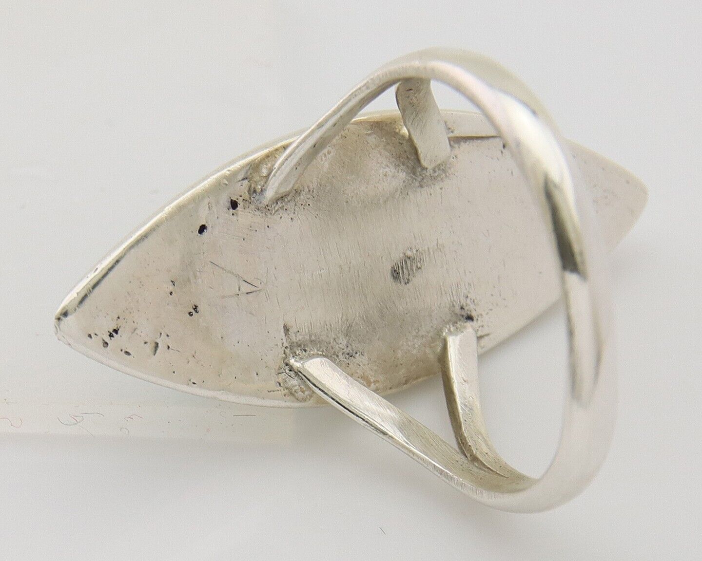 Navajo Ring 925 Silver Turquoise Shell Onyx Spiney Oyster Native Artist C80's